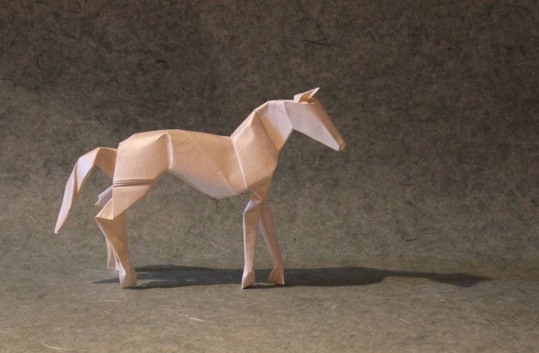 “Horse” by David Brill Origami Caravan